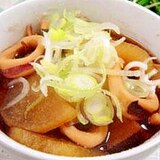 飲兵衛のお供に！大根とイカの煮物